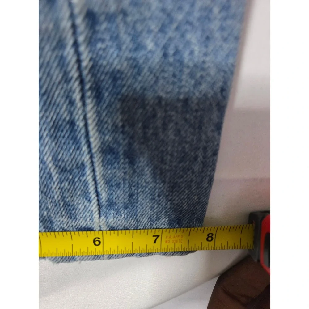 Levis 501 Original Fit Mens Jeans Blue Denim Button Fly Straight Leg